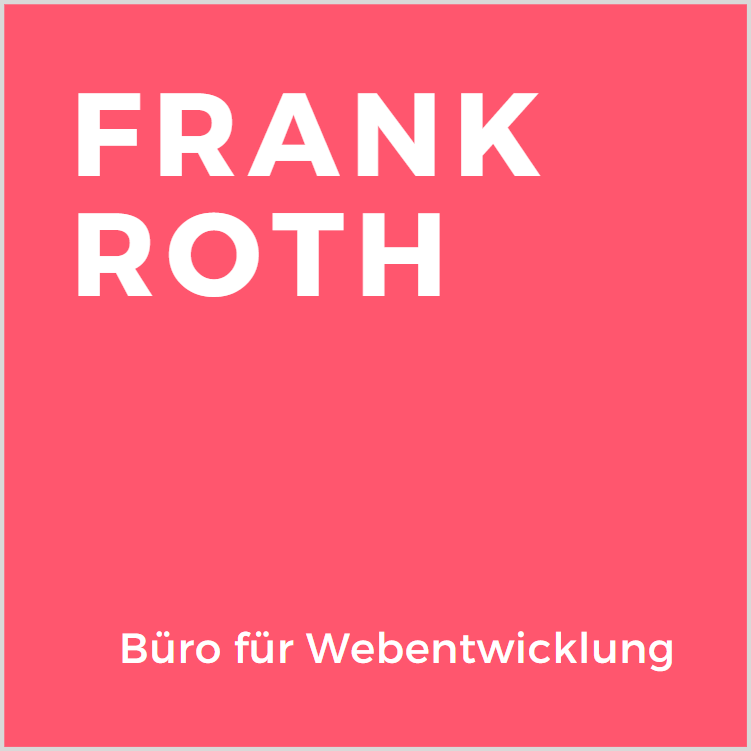 frank roth buero fuer webentwicklung